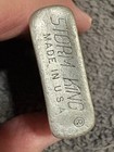 Vintage STORM KING Flip Top Lighter Made in US Aluminum Body Cwew5 — photo 3