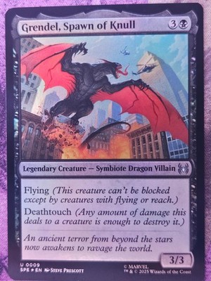 Grendel, Spawn of Knull 9 Spider-Man: Eternal-Legal Magic: The Gathering Foil NM