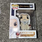 Funko Pop Saruman 447 The Lord Of The Rings Movies Vinyl Figure Not Mint