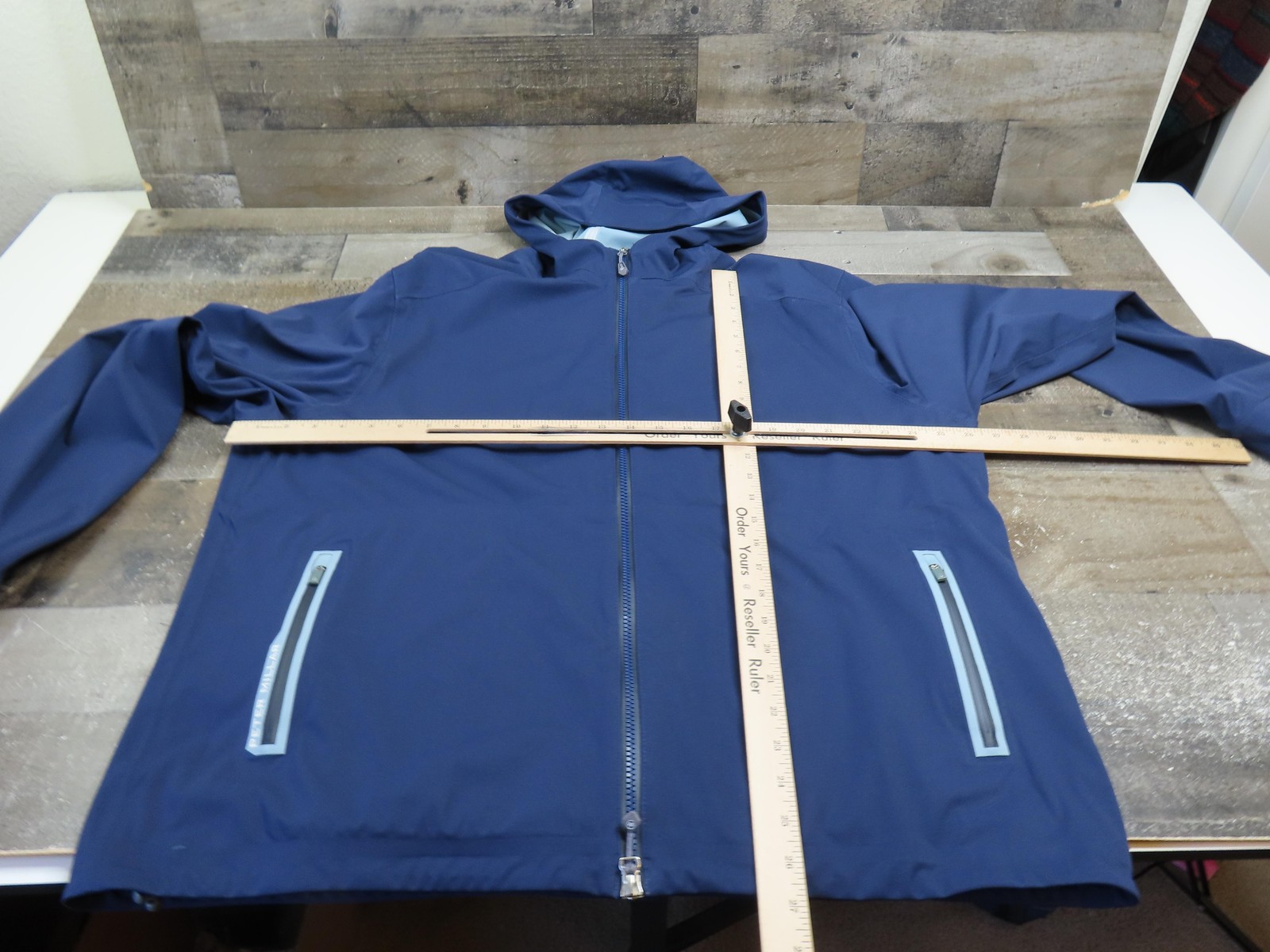Peter Millar Hyperlight Link Jacket Mens 2XL Blue… - image 9