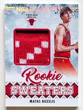 2024-25 Panini Hoops Basketball Winter MATAS BUZELIS Rookie Sweaters SP Relic