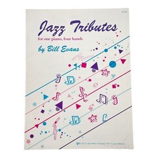 Jazz Tributes Songbook One Piano Four Hands Piano Vintage Bill Evans 1988