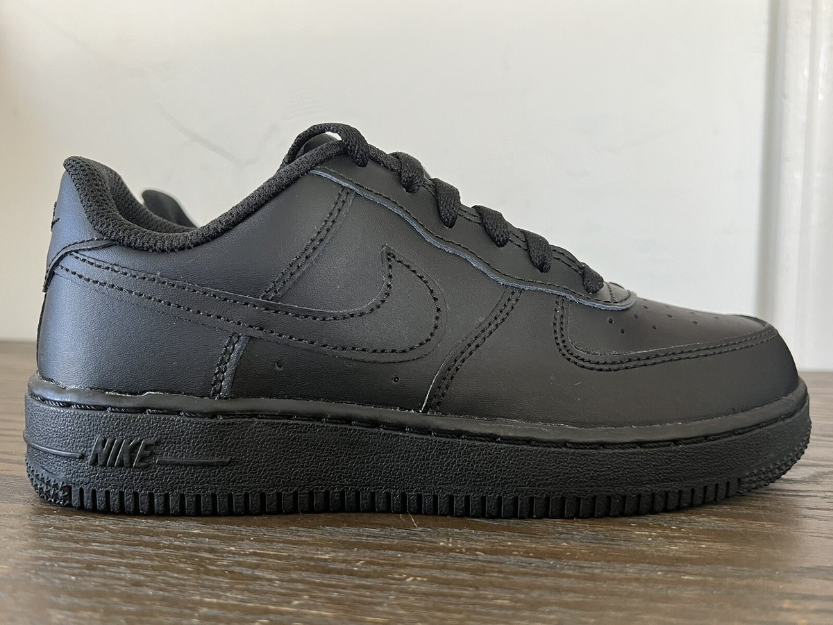 Nike Air Force 1 PS 314193-009 Unisex Kids Black Shoes Size 2.5Y PS *NEW* |  eBay