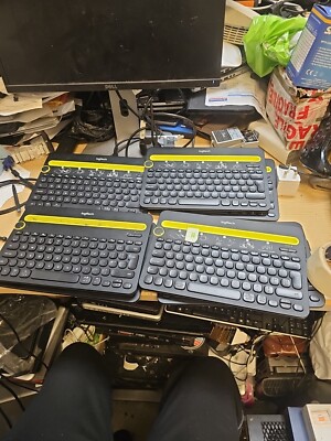 Restposten 7 x Logitech K480 Kabellose Tastatur -- NICHT VOLLSTÄNDIG GETESTET 