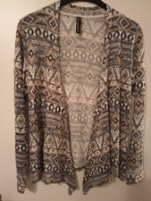 Blind Date Cardigan Strickjacke Ethno boho L 40 42 