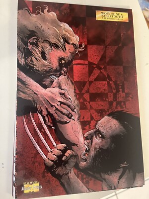 Marvel Master Prints - J H Williams - Wolverine & Sabretooth - TOP