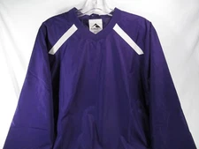 Small Purple Augusta Sportswear Crewneck (100% polyester) (D ED)