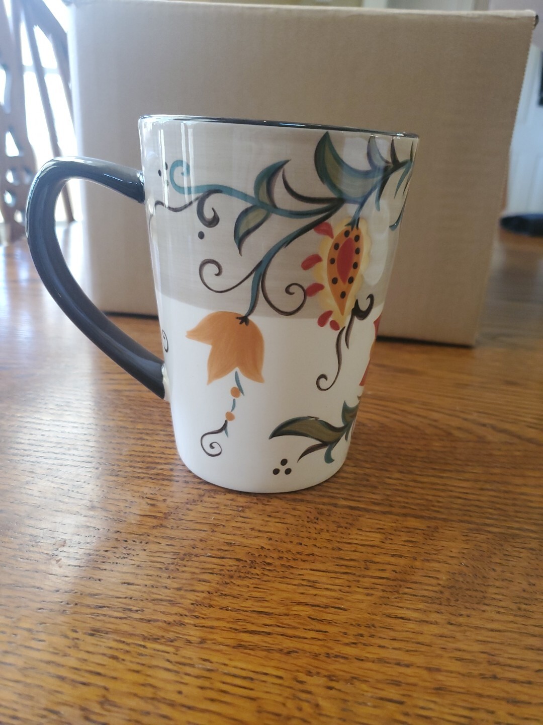Gallery Tabletops Odessa Large Coffee Mug Replacement Hand Painted