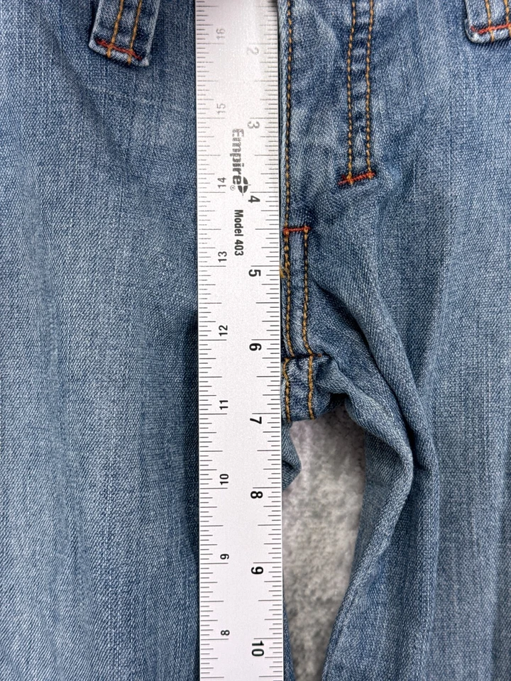 Pantalones Cortos Frankie B Vintage 4 Mujer Y2K Bermudas Denim Cinch Back Foto 4 de 4