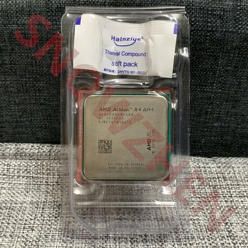 AMD Athlon X4 950 CPU Quad-Core 3.5GHz 2M AD950XAGM44AB Socket AM4 65W Processor - Picture 3 of 3