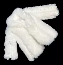 Rainbow Shadow High Natasha Zima Doll White Faux Fur Coat Jacket Series 1