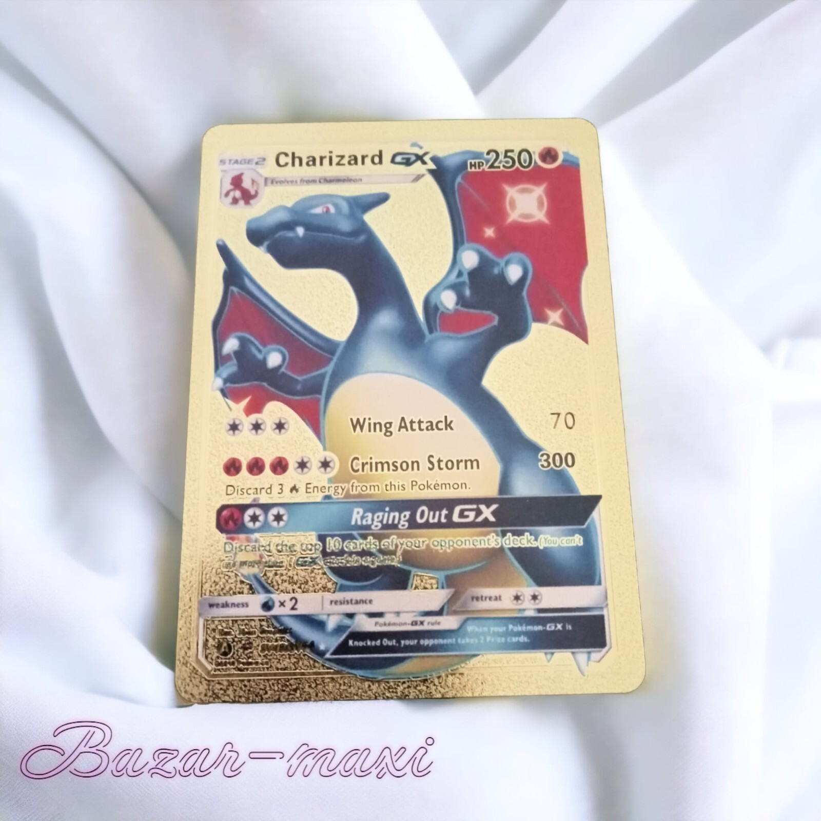 CARTA POKEMON CHARIZARD GX-49/94-ULTRA RARA-GOLD-INGLESE | eBay