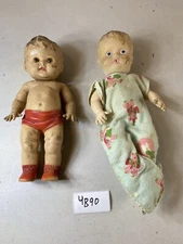 Tod-L-Tot The Sun Rubber Co. toy baby dolls rubber lot antique Halloween 4B90