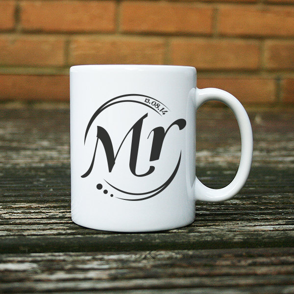 Personalised Wedding Mr Mug