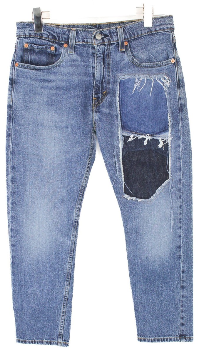 LEVI'S 502 Jeans Men's W32/L30 Refurbished Slim Fit Faded