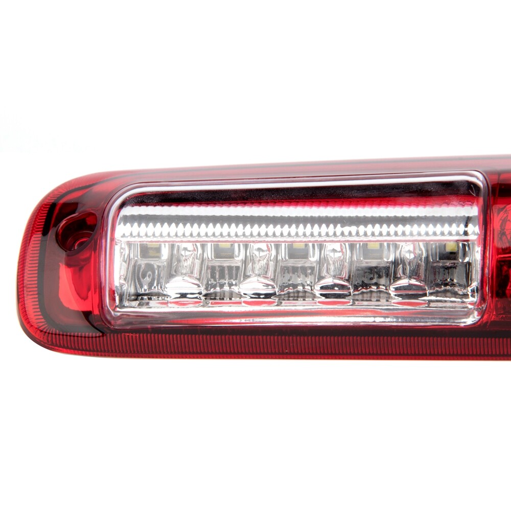 Fit For 1999-2006 Silverado Sierra Clear/Red Lens LED 3rd Brake Light Cargo Lamp