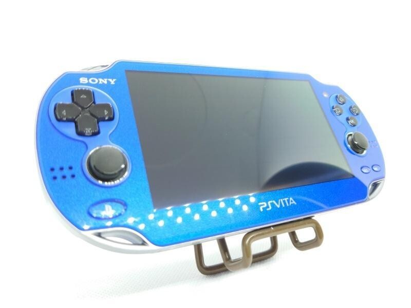 SONY PlayStation PS Vita PCH-1000 ZA04 Sapphire Blue Wi-Fi SONY PlayStation PS Vita PCH-1000 ZA04 Sapphire Blue Wi-Fi
