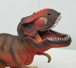 red t rex toy