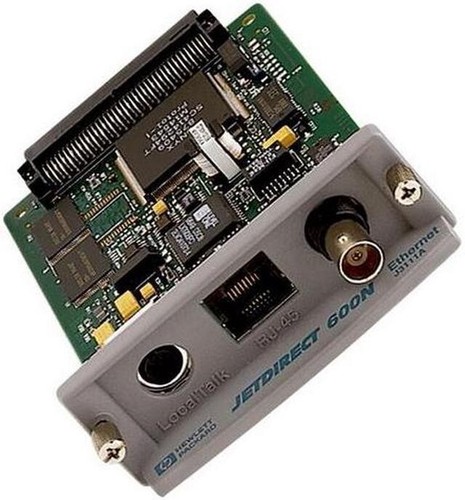 HP JetDirect 600n EIO Ethernet Appletalk Print Server J3111A
