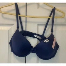 New MAMIA LADIES FULL CUP Navy Blue Underwire BRA BR4336PA Size  40C