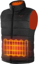 Heated Vest,Lightweight Heated Vest with Battery Pack,3 Heating Level (Size:3XL)