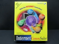 Internet Comm Suite, PC CD-ROM, W 98 / 95/  NT, Smith Micro,  Never Used