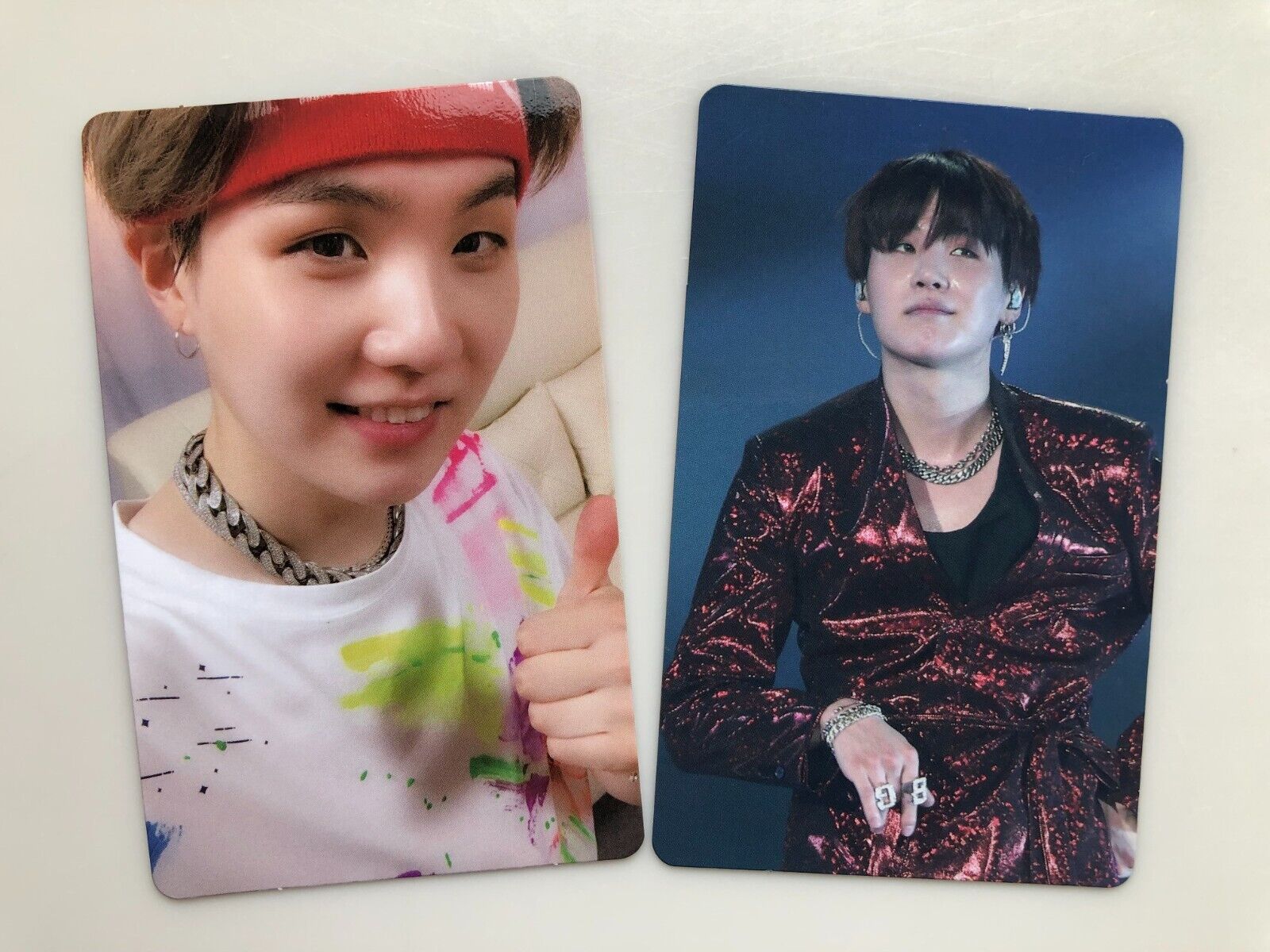 BTS Suga Love Yourself Seoul & 5th Muster Magic Shop DVD Official PhotoCard  2set