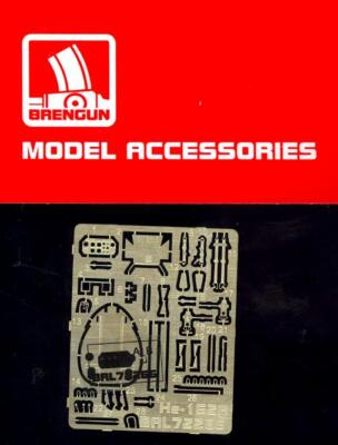 Brengun Models 1/72 HEINKEL He-162A Jet Fighter Photo Etch Detail Set