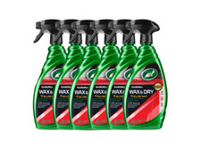 Turtle Wax Wax & Dry Liquid Car Spray Wax Easy to Use Detailer 6 x 500ml