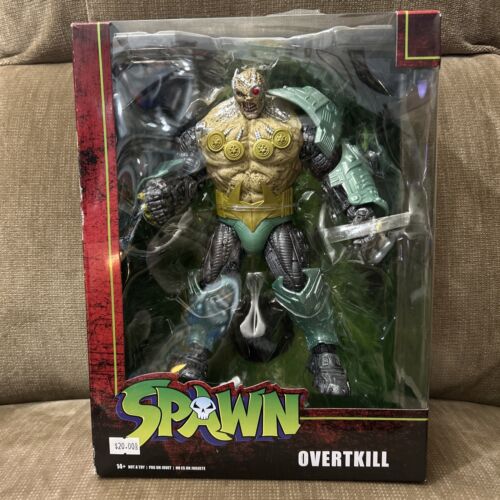 McFarlane Toys Spawn Overtkill Figurine Action Figure 9” NEW Damaged Box! - Picture 1 of 6