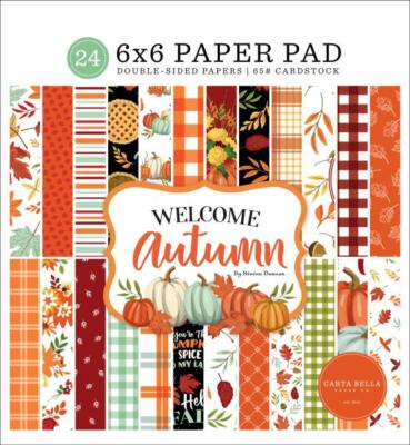 Carta Bella ''Welcome Autumn'' 6x6'' Paper Pad