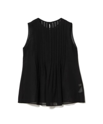 (ASK availability First) BEAMS Cotton voile pintuck blouse NEW