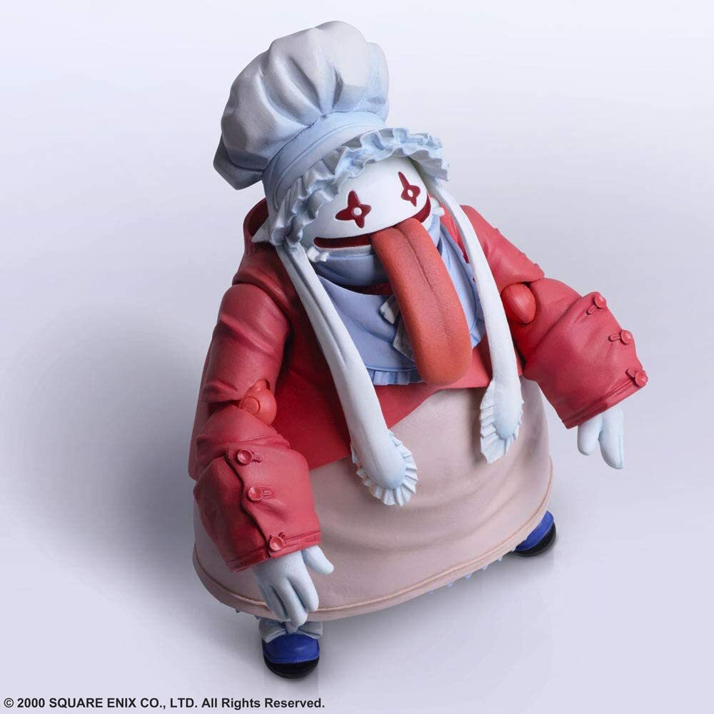 FF9 Final Fantasy IX Bring Arts Eiko 90mm & Quina PVC action