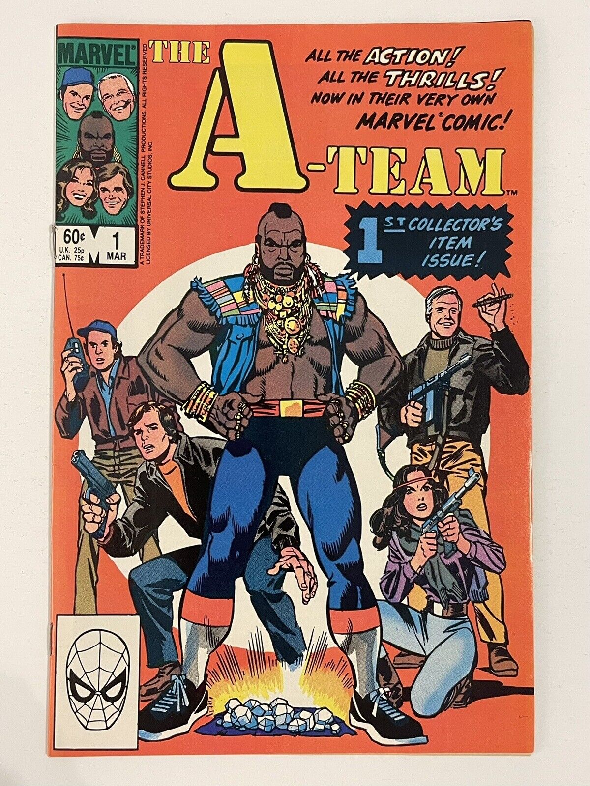 The A-Team #1, 1984, Marvel Comics Comic Book, VF