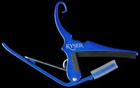 Kyser Quick Change Guitar Capo Blue 6-string on sale Kyser Quick Change Guitar Capo Blue 6-string on sale