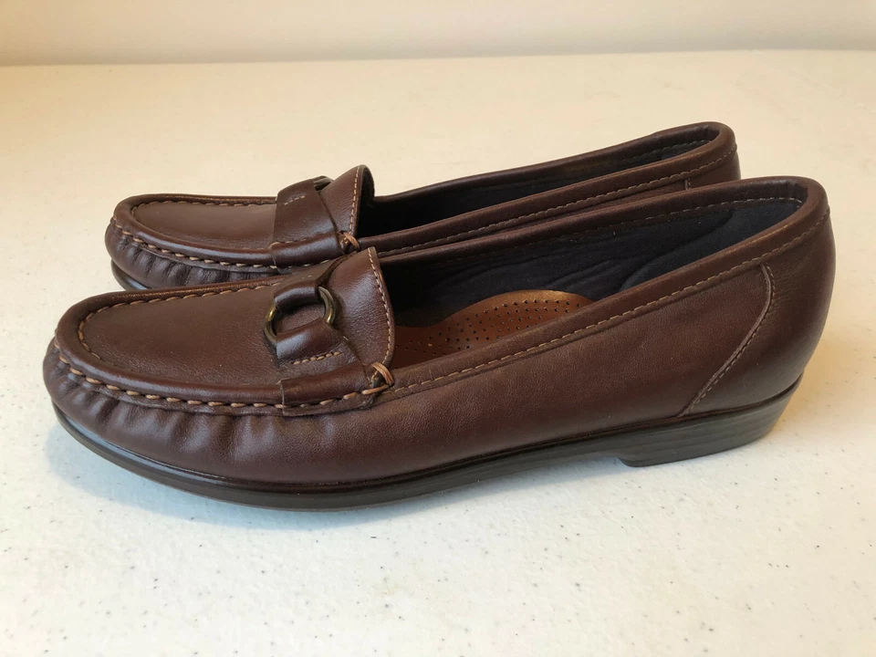 SAS Tripad Comfort Brown Loafers. Size 6.5 slim/narrow. - Image 3 of 4