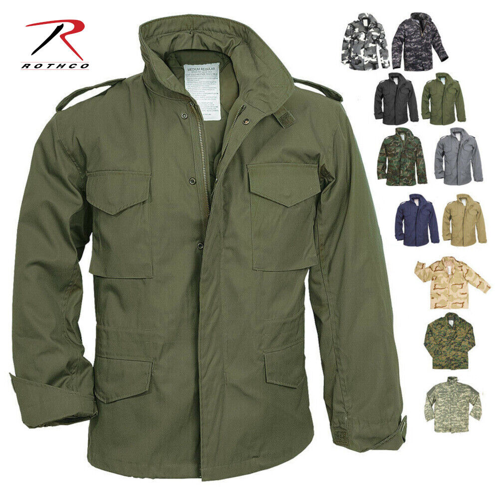 Rothco M-65 Tactical Camouflage Military Field Jacket Rothco M-65 Tactical Camouflage Military Field Jacket