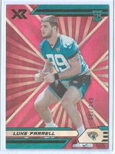 RARE 2021 PANINI LUKE FARRELL ROOKIE CARD RC #186 ~ 001/249 UNIQUE ~ OHIO STATE