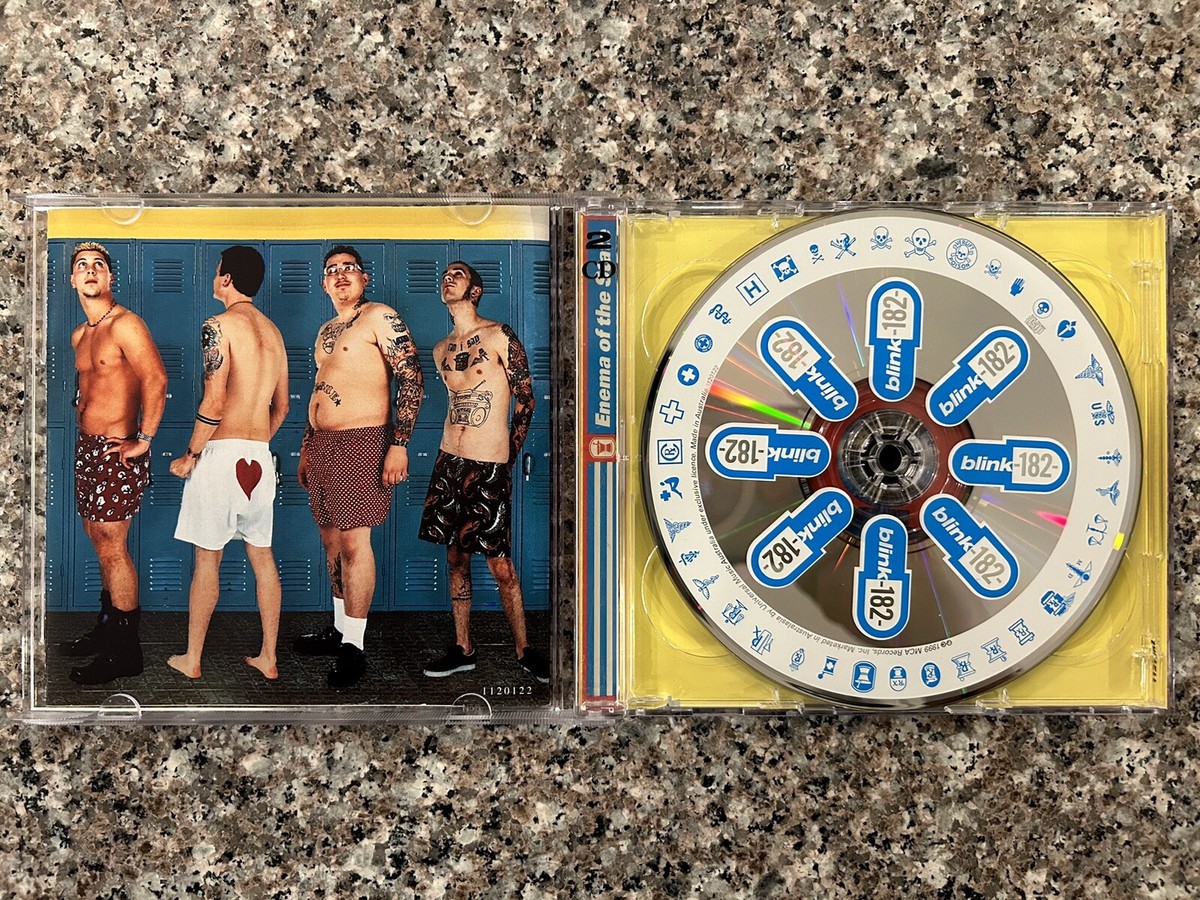 RARE Blink-182 Enema Of The State Australian Tour Bonus Disc
