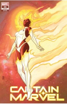 Captain Marvel No. #36 Marvel Comics 2022 Patrick Zircher Spoiler Variant Cover