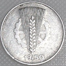 DDR 10 Pfennig 1948 bis 1953 Bitte Lesen