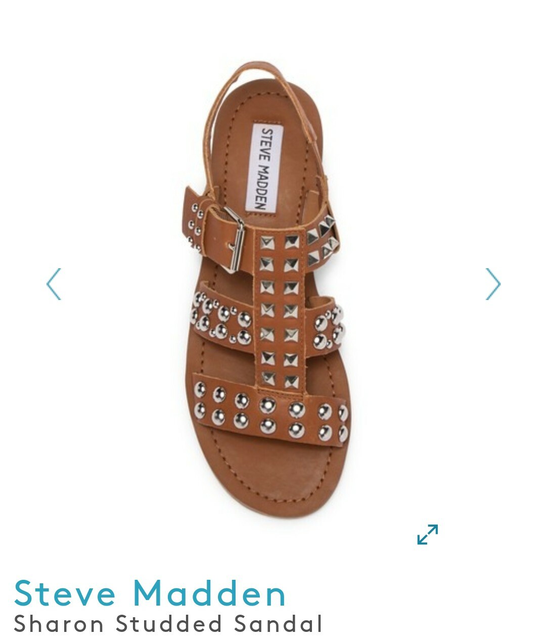 steve madden sandals with studs