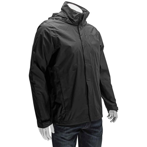 North Face Men's Black Sangro Jacket, Size Large