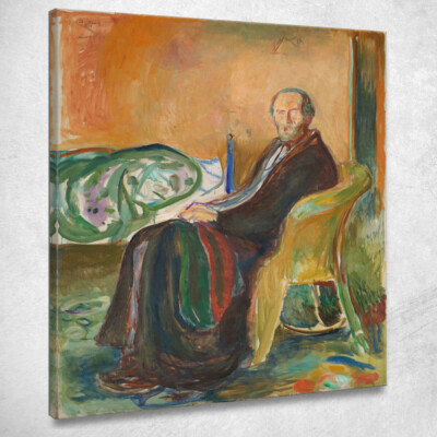 Selbstporträt Mit Spanischem Einfluss Edvard Munch, em277 Gemälde auf Tel