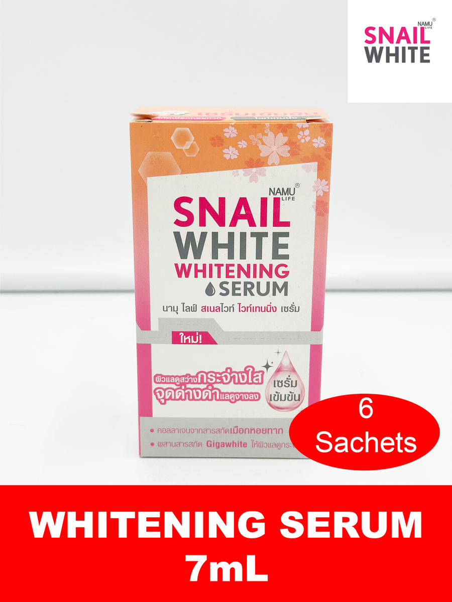Snail White Whitening Serum 7mL x6 Sachets (BOX) BRAND NEW
