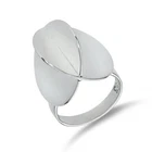 Poul Warmind Vintage Danish Designer Sterling Silver Reflections Ring SR-4306-P