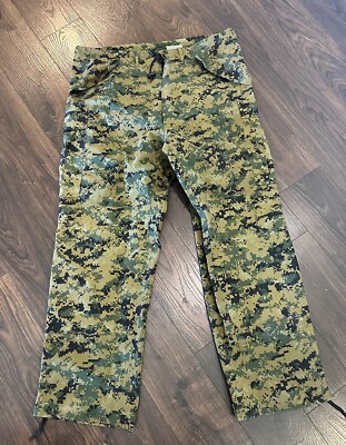 Genuine Usmc Apecs Gore Tex Digital Marpat Cold Weather Pants