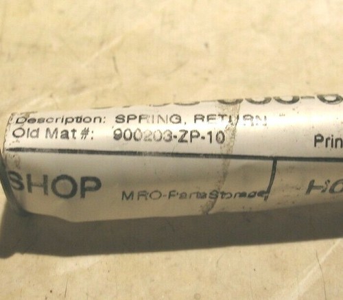 NEU VISUMATIC IND PROD 900203-ZP-10 RÜCKHOLFEDER P7931 - Bild 3 von 3