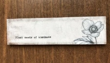 Ganz Live A Happy Life Magnet "Plant Seeds of Kindness" Flower