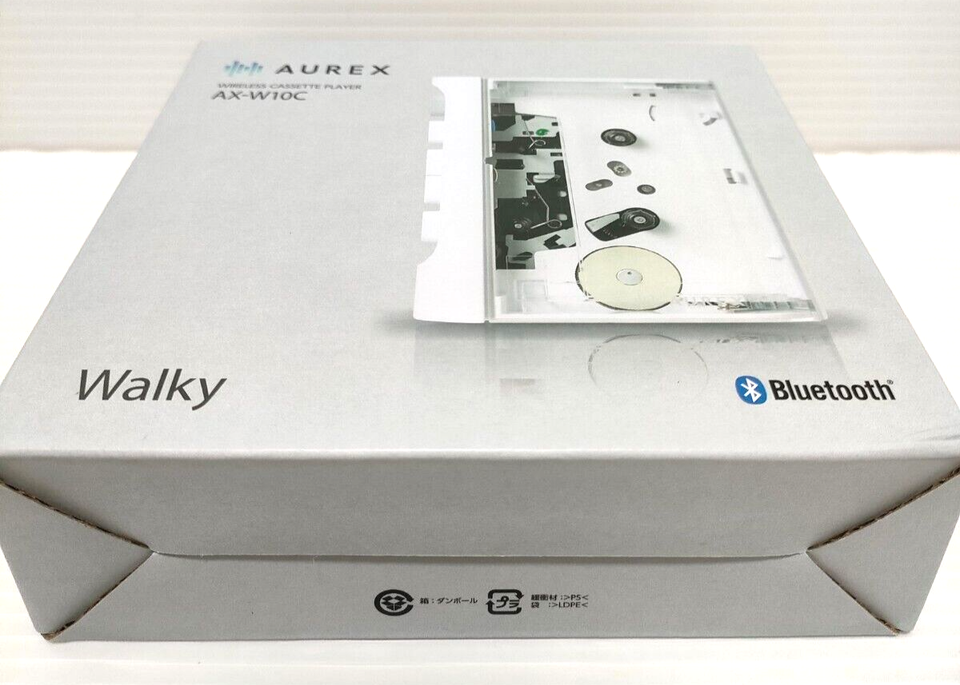 Toshiba AUREX Walky AX-W10C Bluetooth Wireless Cassette Player USB Type-C JP